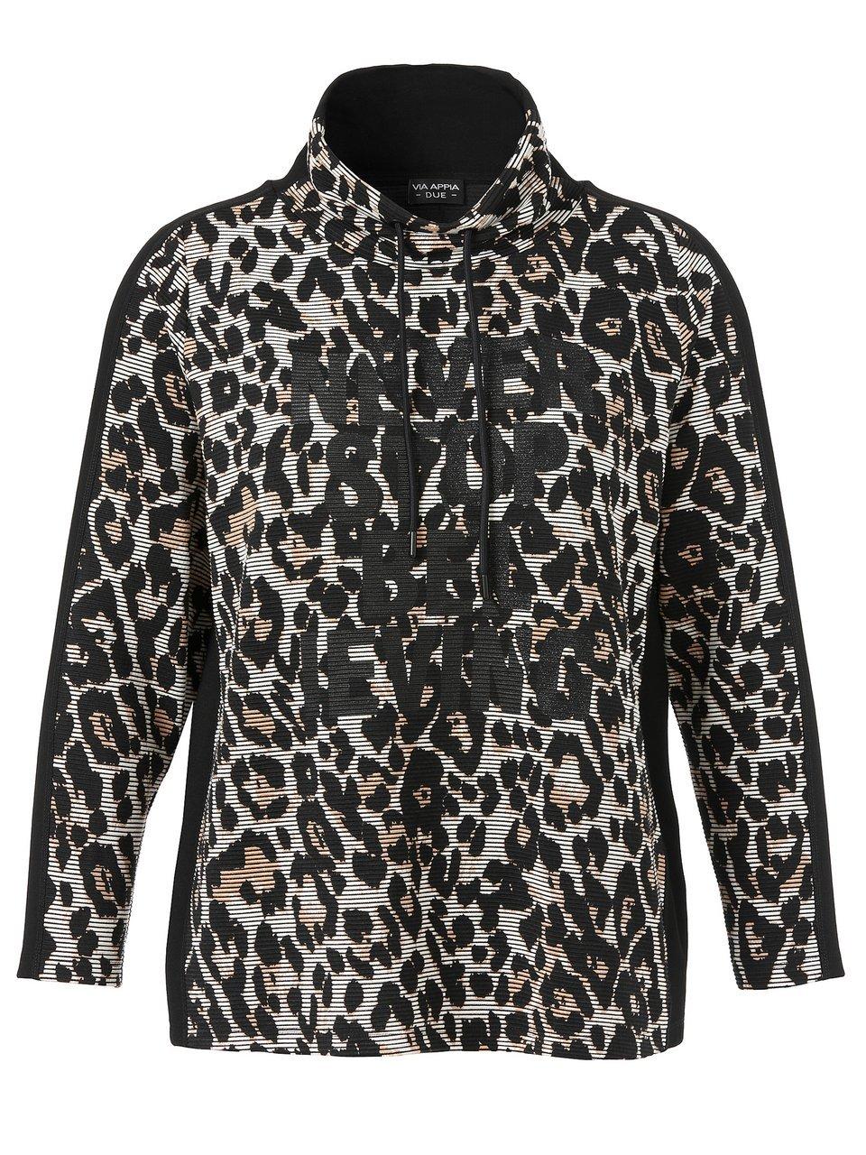 Sweatshirt Via Appia Due schwarz