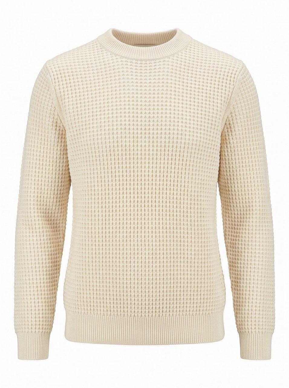 Rundhals-Pullover GANT weiss