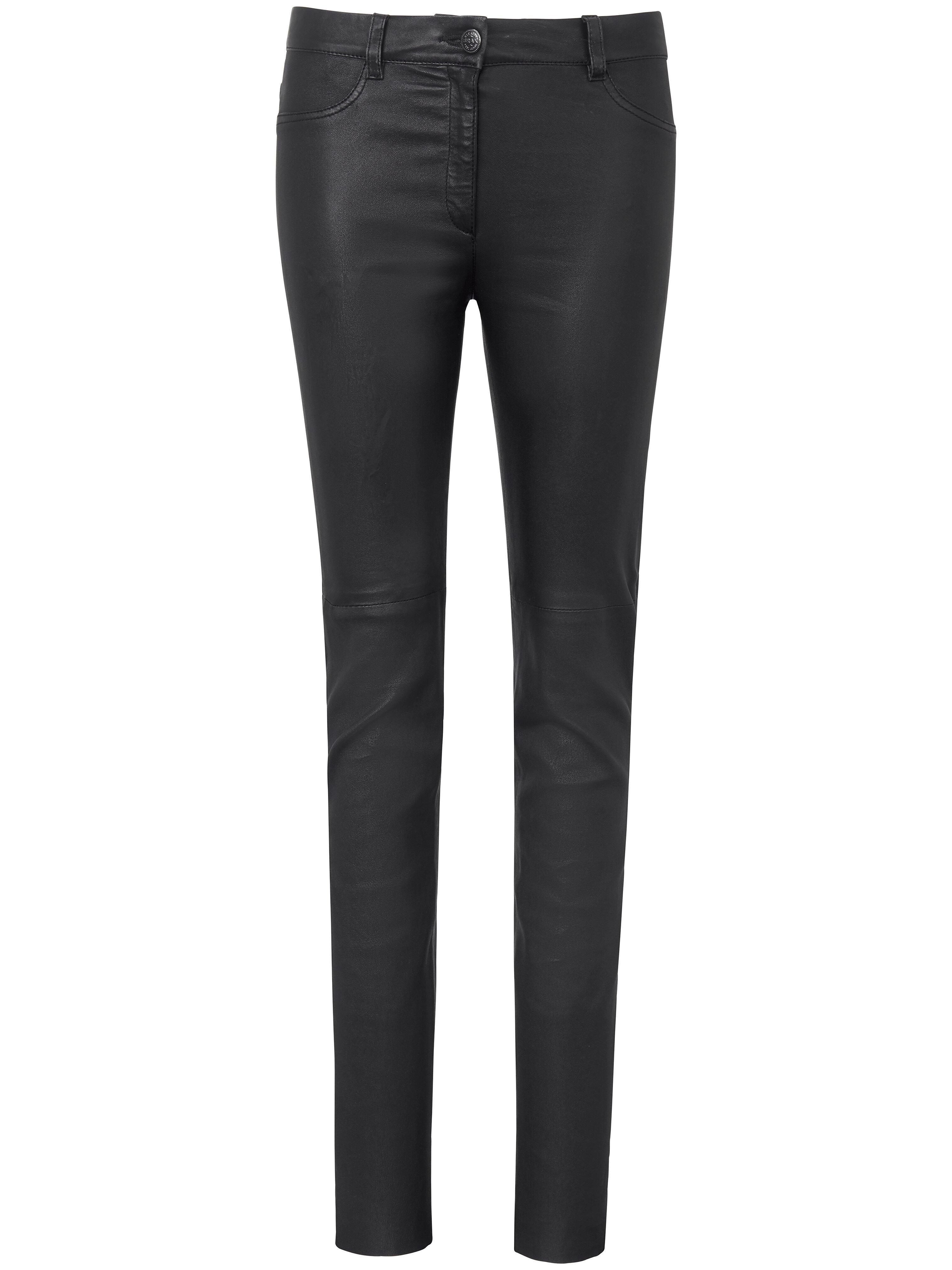 Uta Raasch Leder Leggings Aus 100 Leder Schwarz