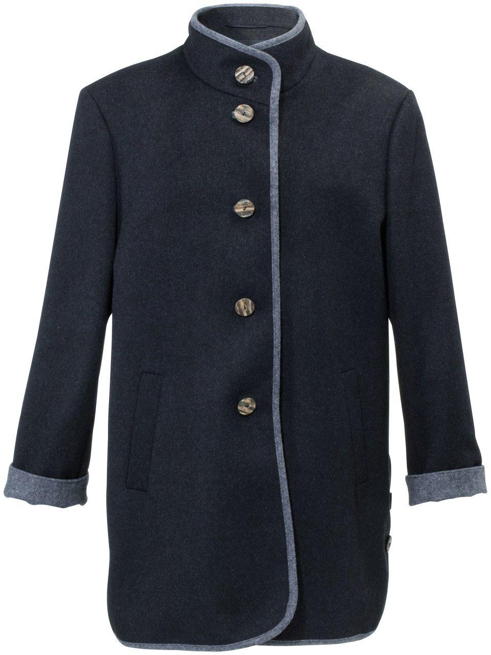 Loden-Longjacke Peter Hahn blau günstig online kaufen