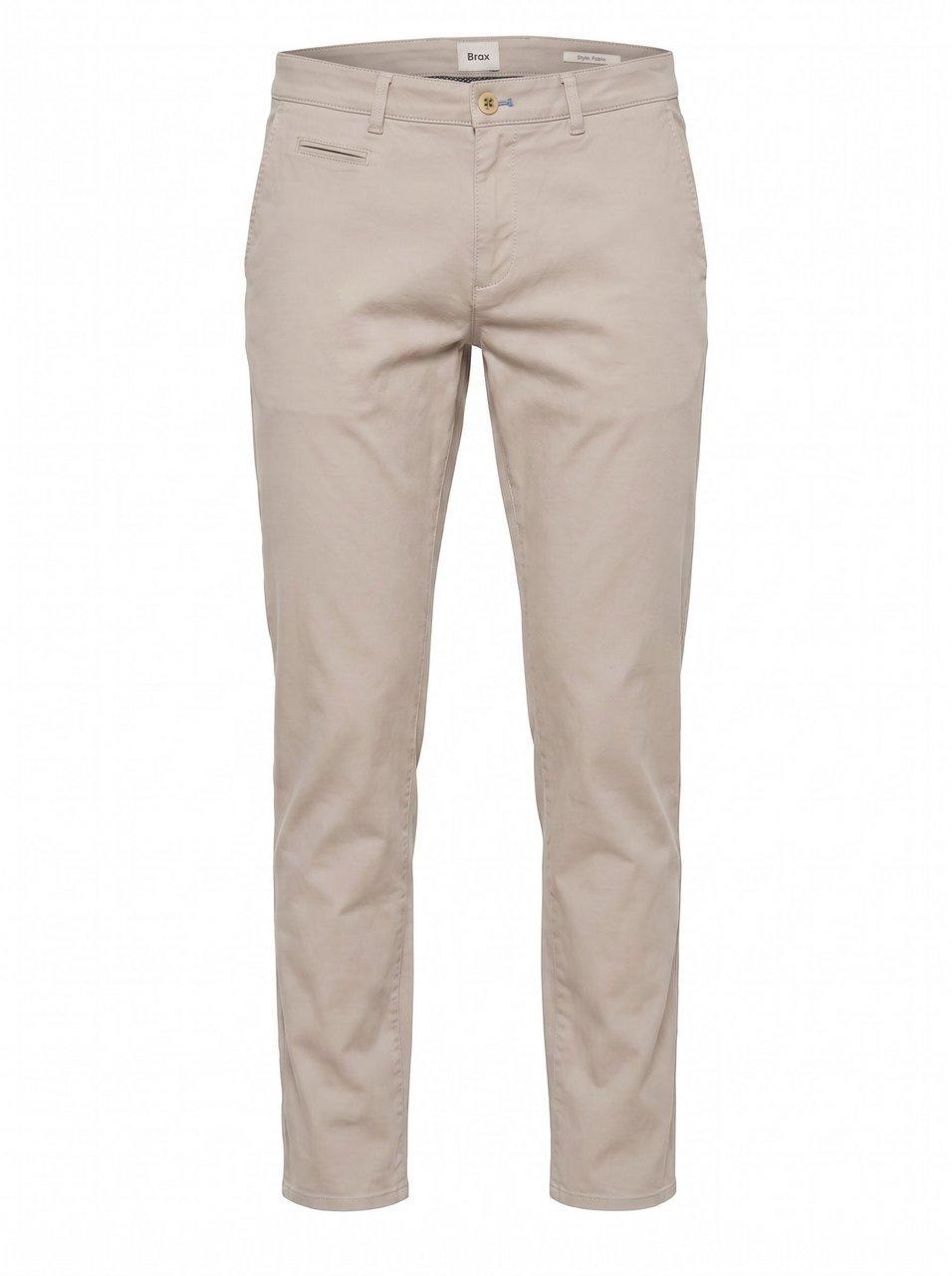 Flatfront-Hose Straight Fit Brax beige