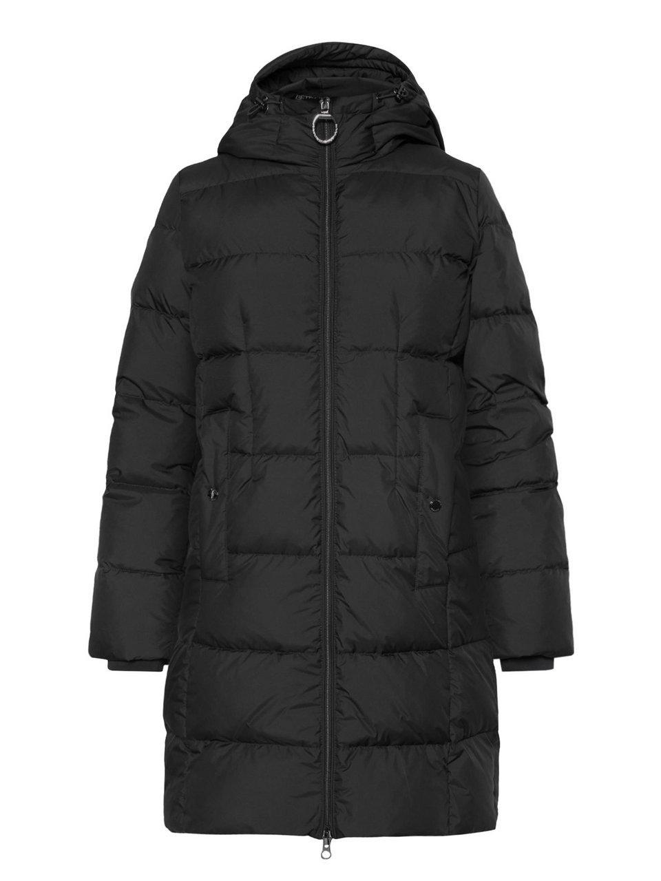 Daunen-Long-Steppjacke Betty Barclay schwarz