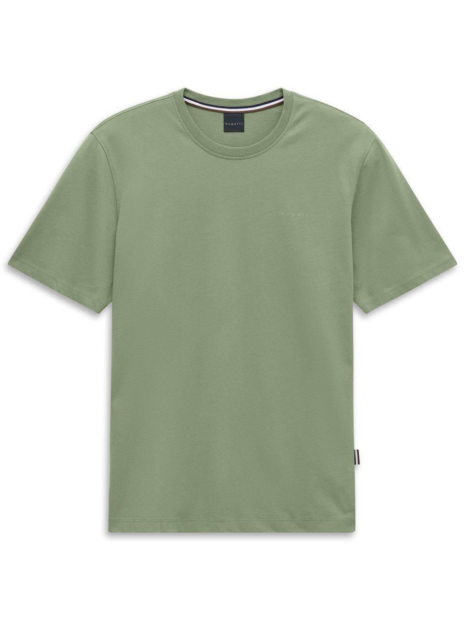 Rundhals-Shirt Bugatti grün