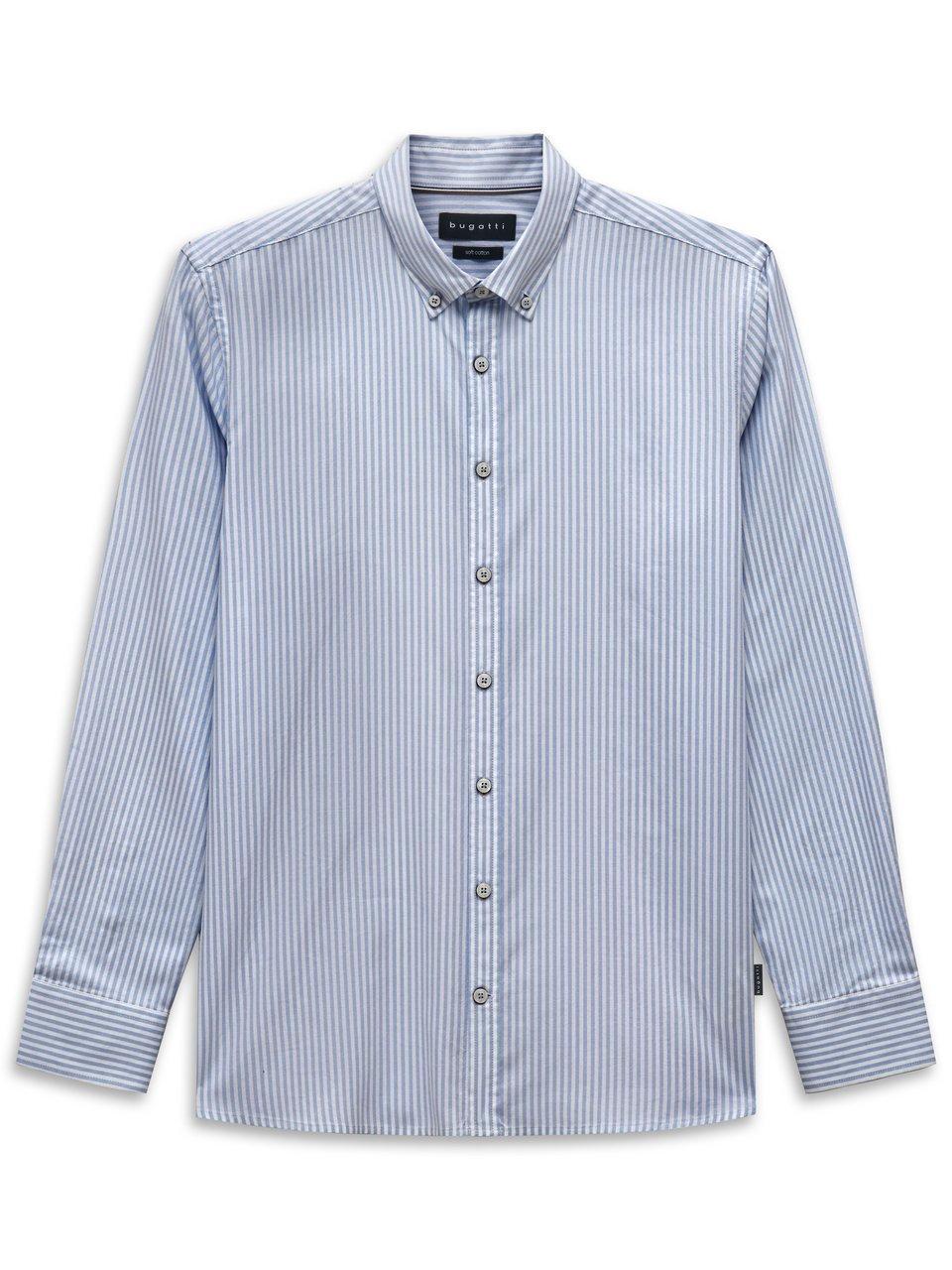 Hemd Modern Fit Bugatti blau