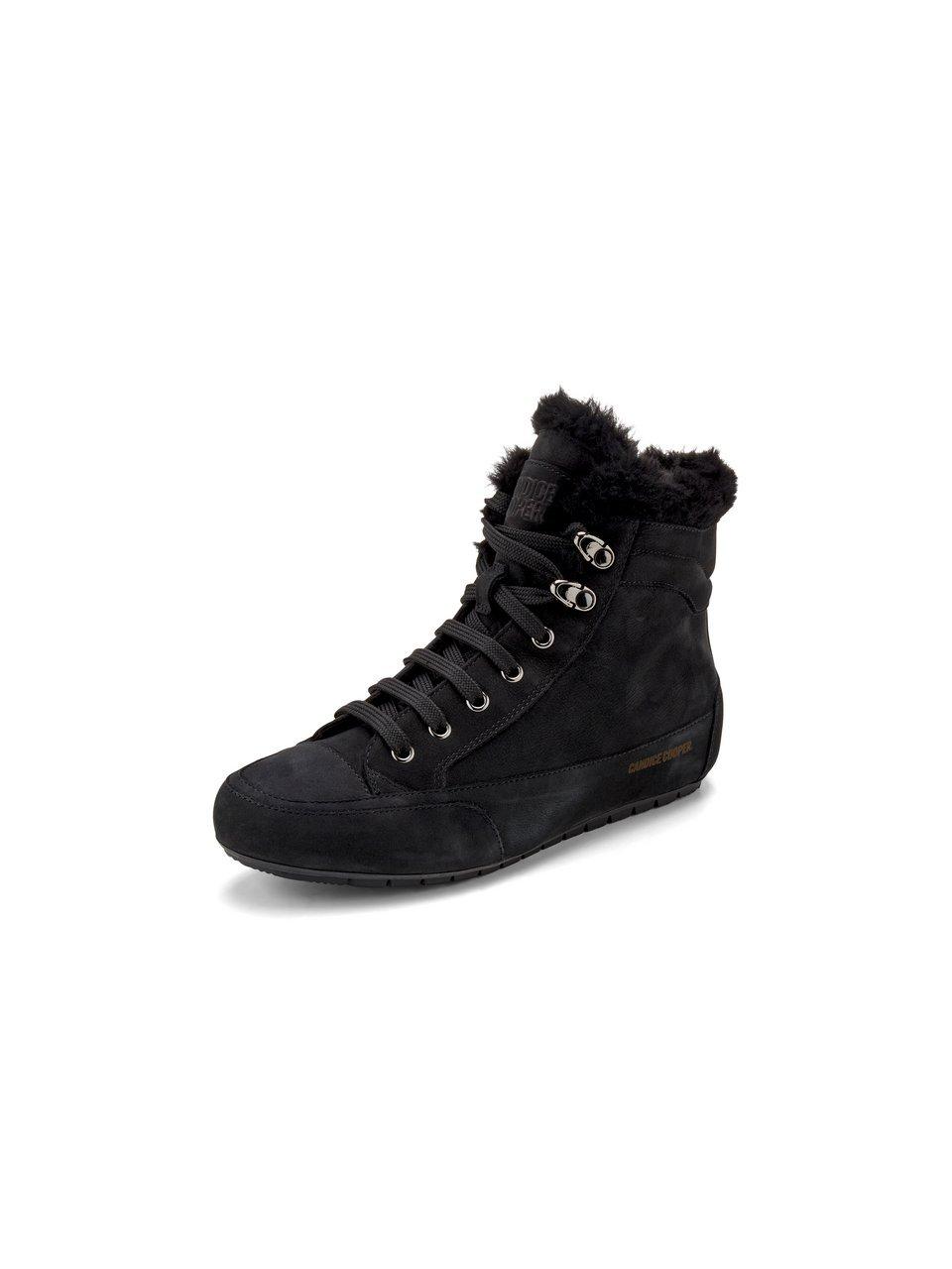 Candice Cooper - Les bottines à lacets en cuir nubuck de veau