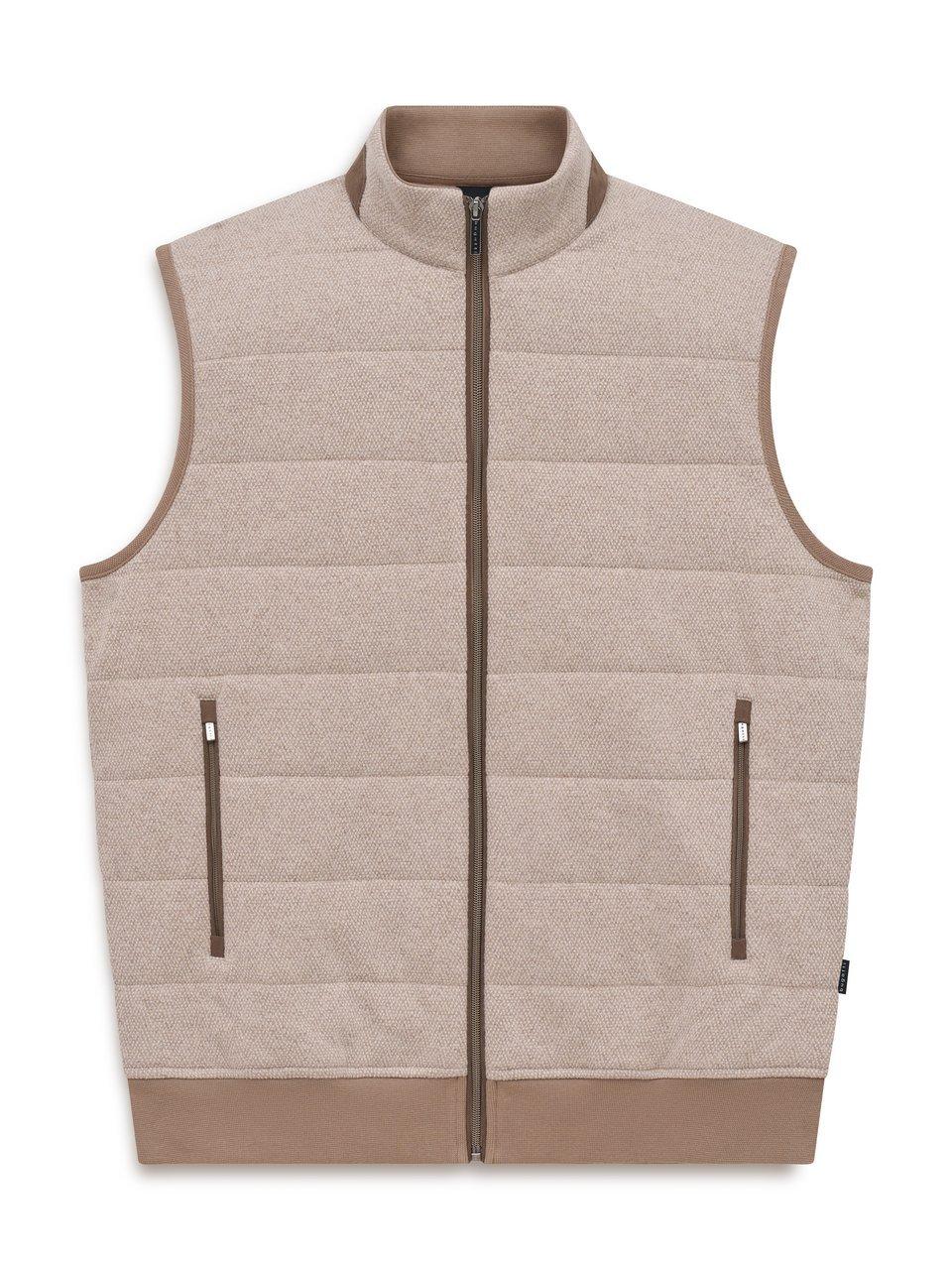 Steppweste Bugatti beige