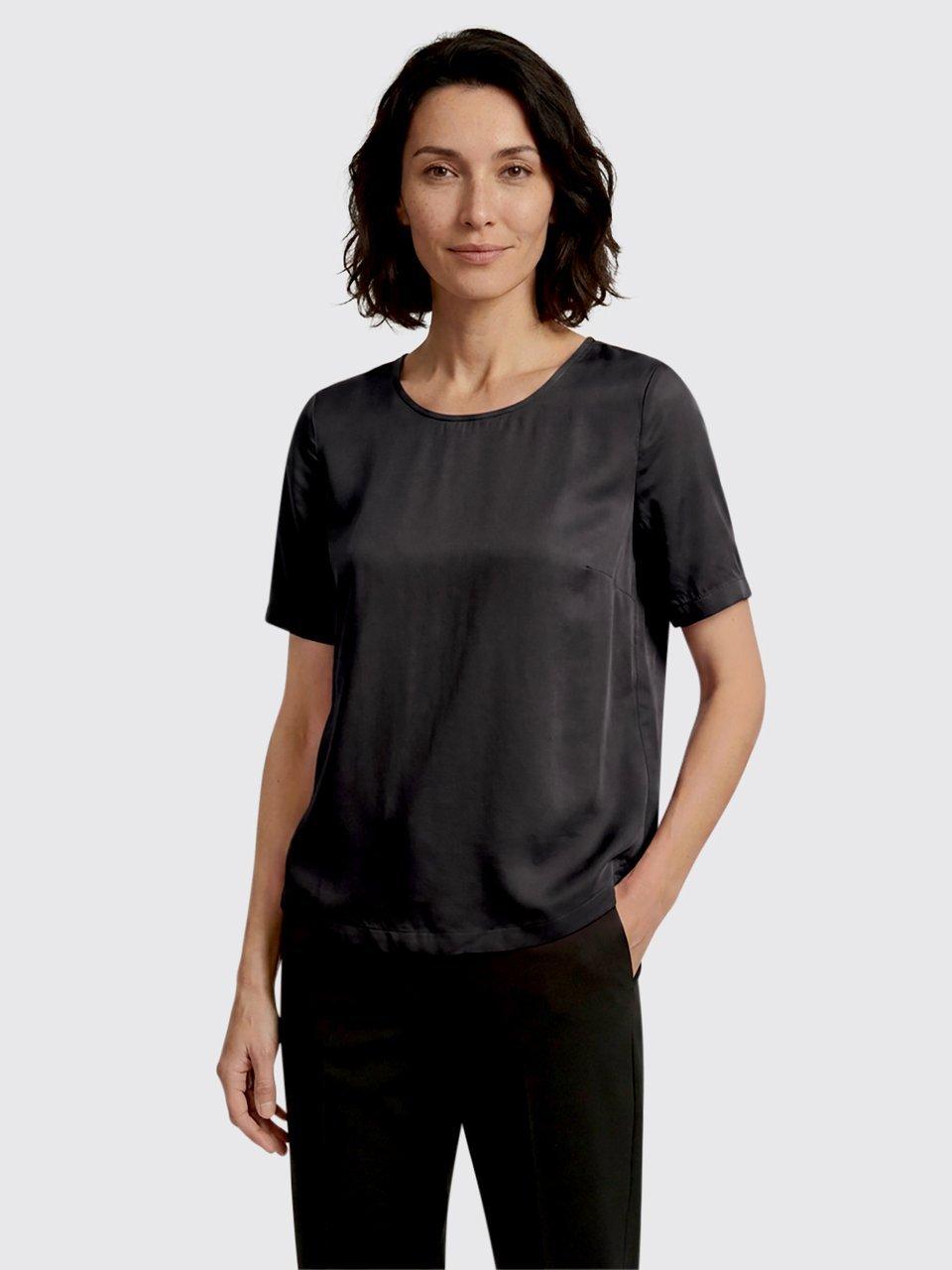 Peter Hahn - Bluse mit Rundhals-Ausschnitt