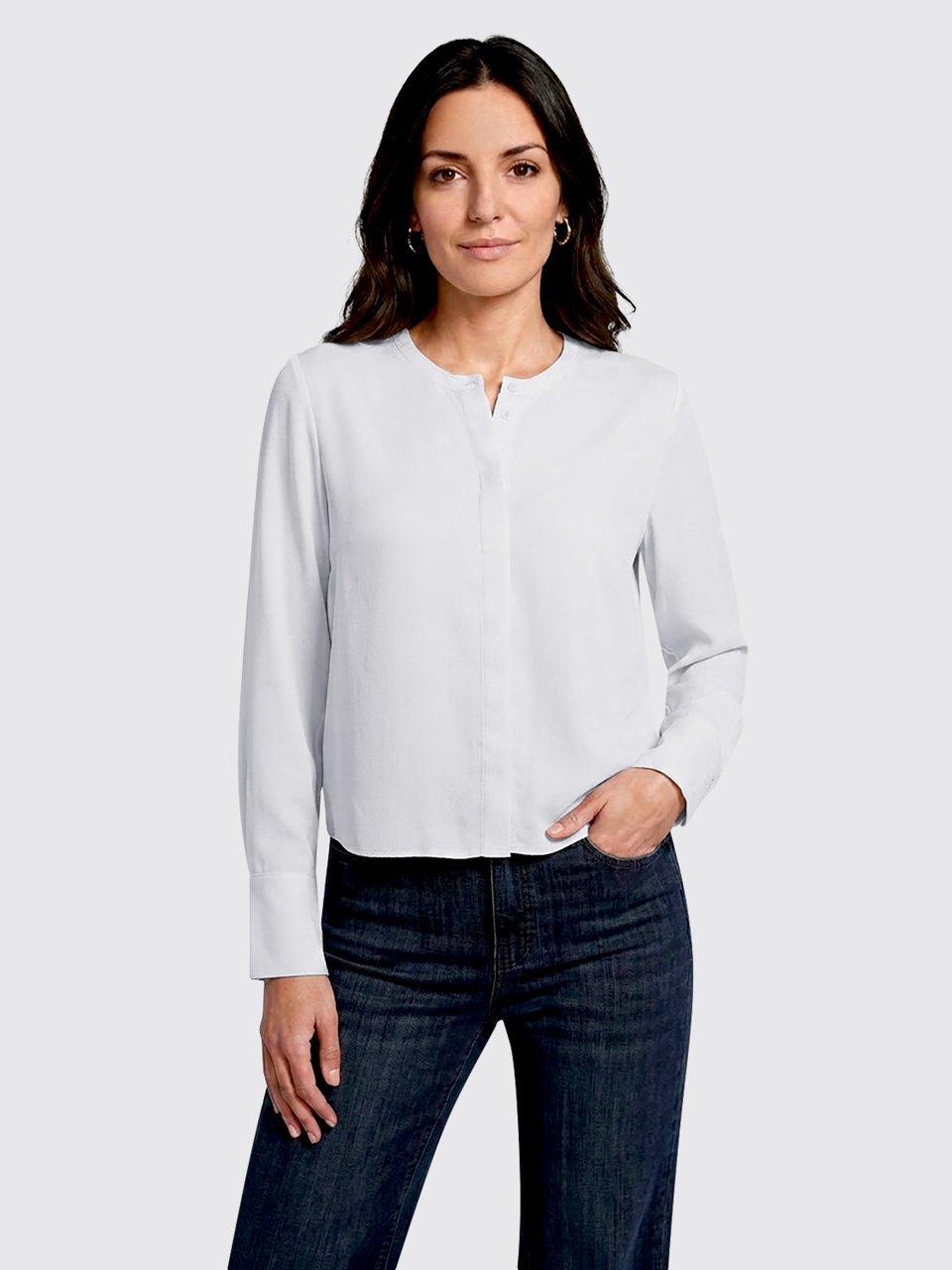 Peter Hahn - Blouse met een ronde hals