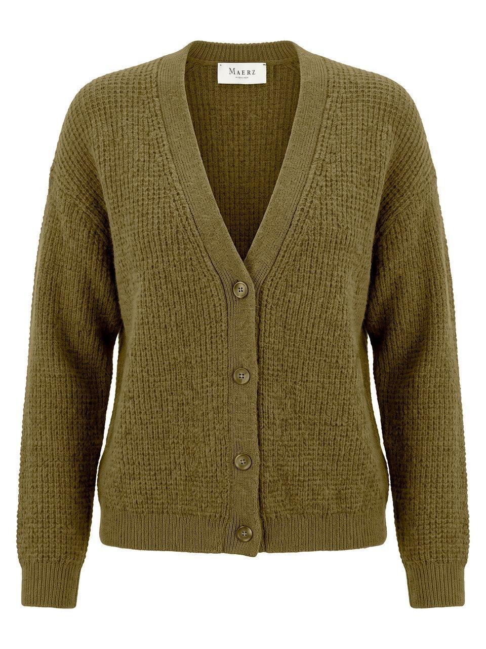 Strickjacke MAERZ Muenchen grün