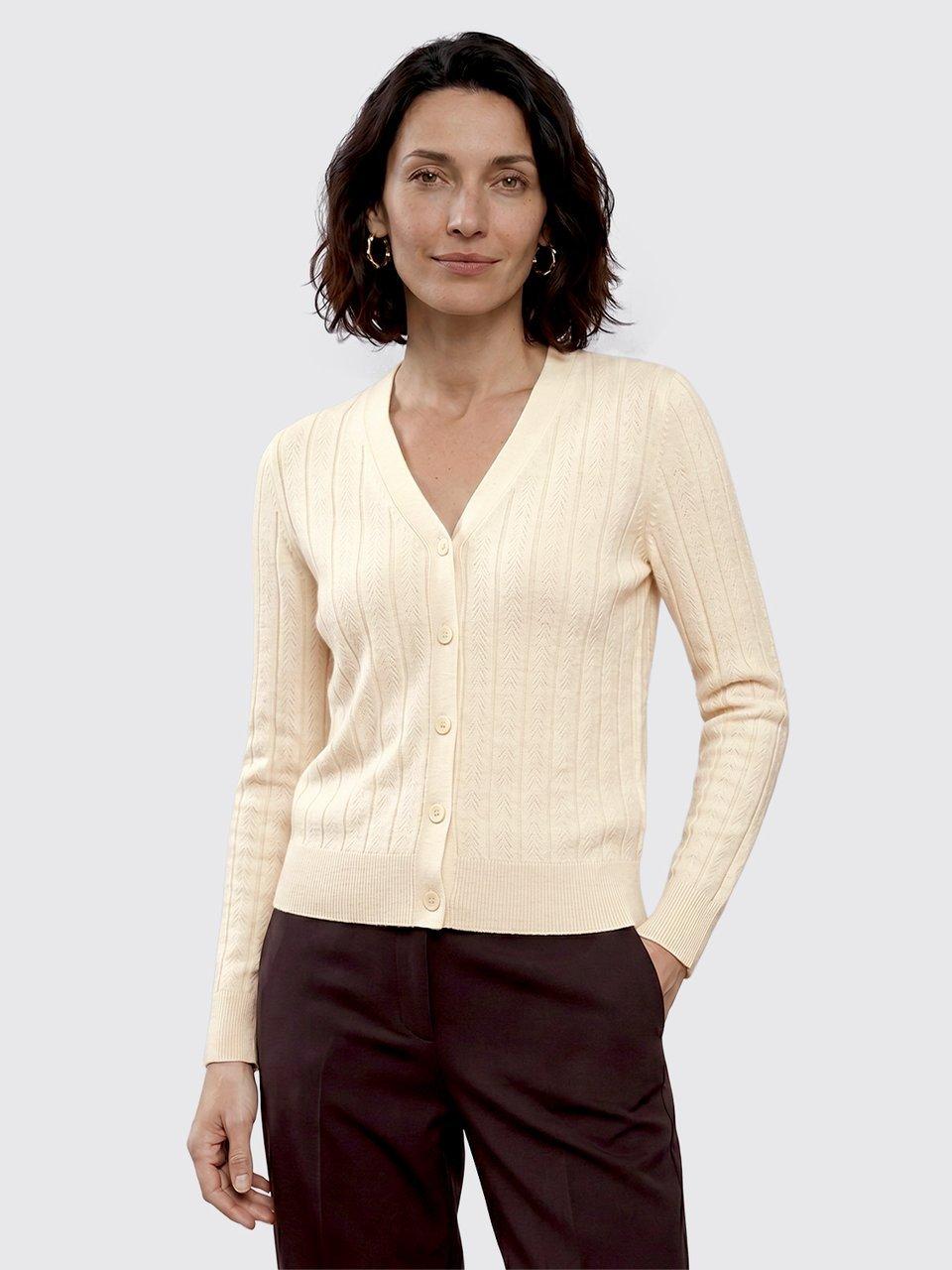 Peter Hahn - Strickjacke mit Kaschmir