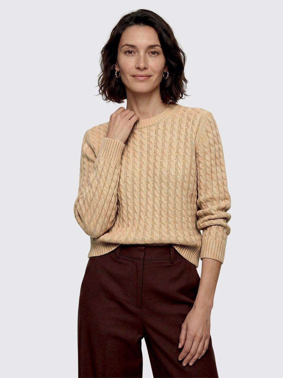 Peter Hahn - Rundhals-Pullover aus 100% Kaschmir