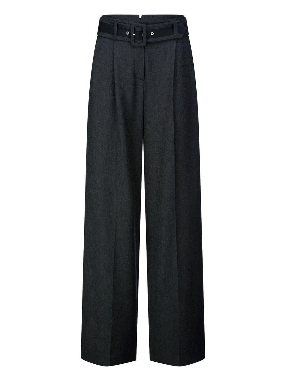 Wide Fit-Hose Riani grau