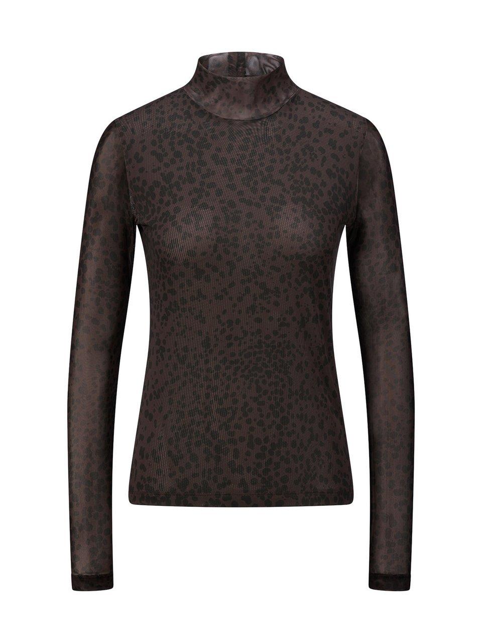 Mesh-Shirt Riani braun