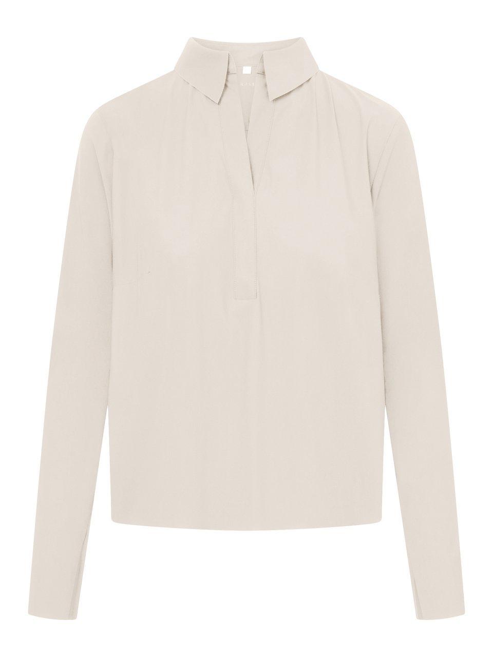 Shirt offenem Kragen Raffaello Rossi beige