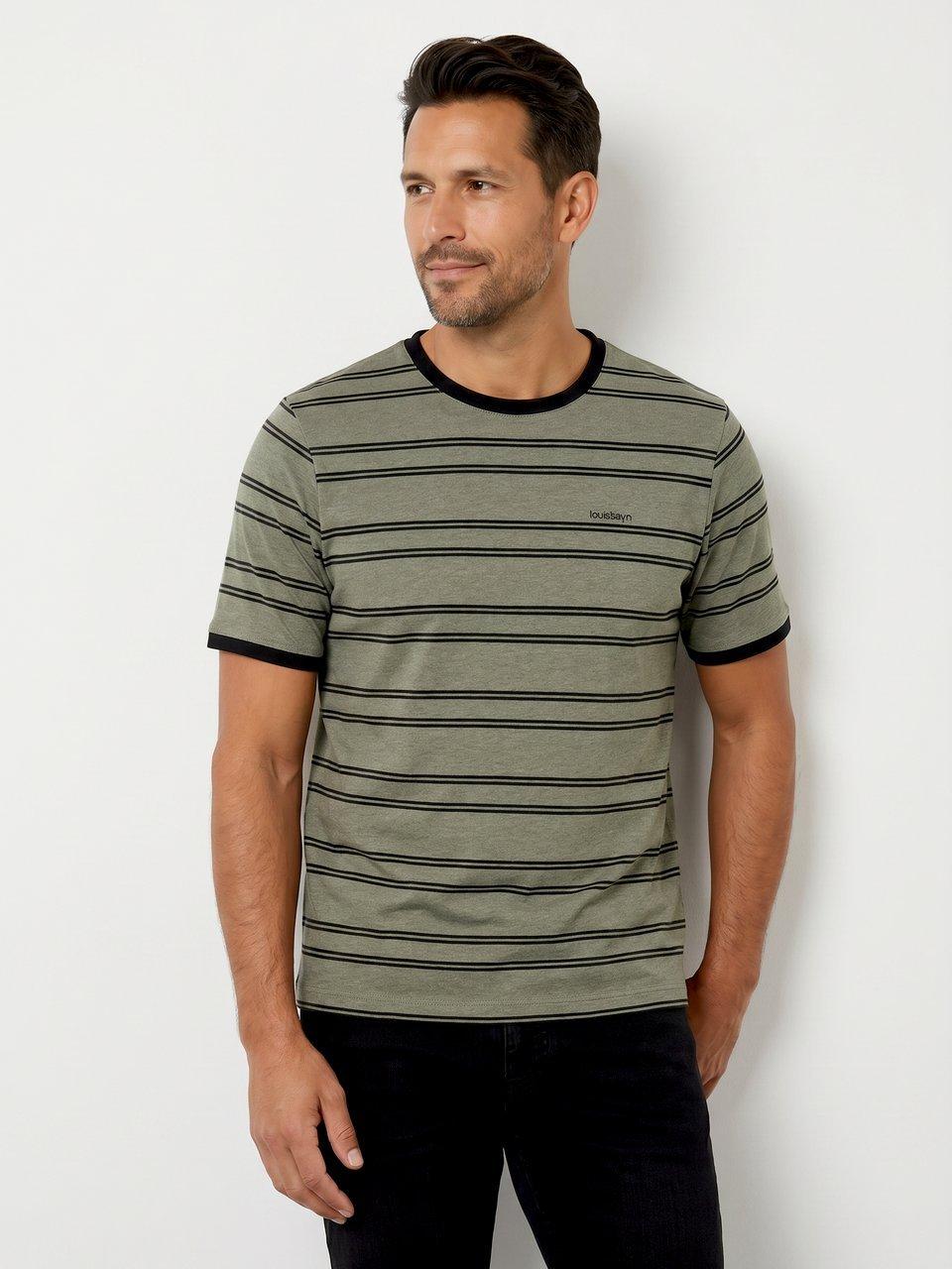 Louis Sayn - T-Shirt mit ­Rippenstrick-Bündchen