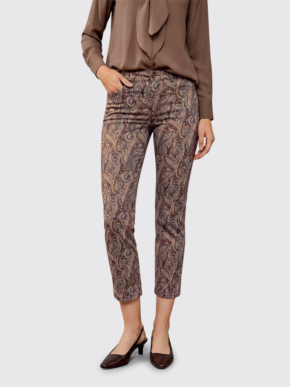 Mac - Knöchellange Straight Fit-Hose