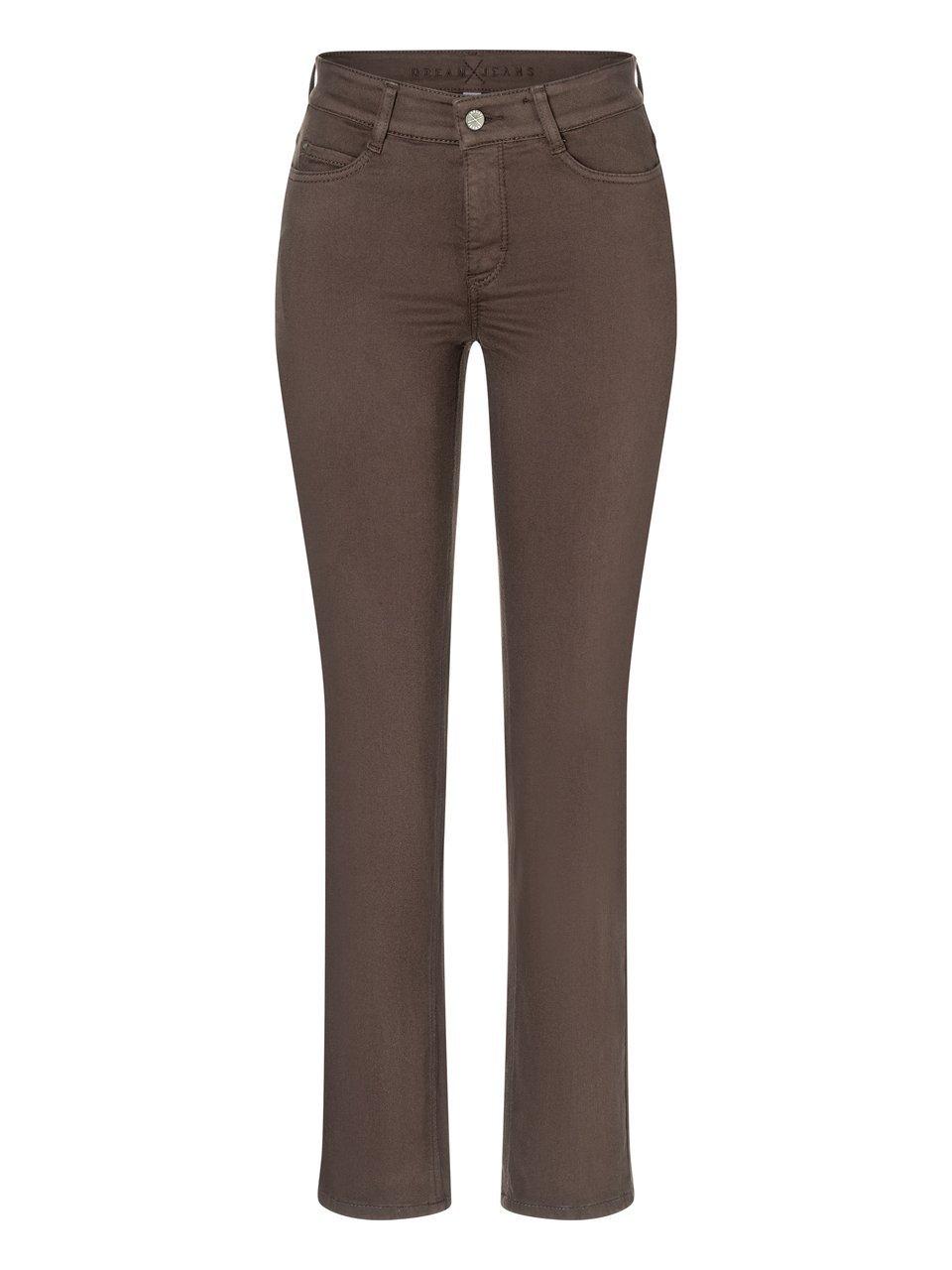 Straight Fit-Jeans Modell Dream Mac braun