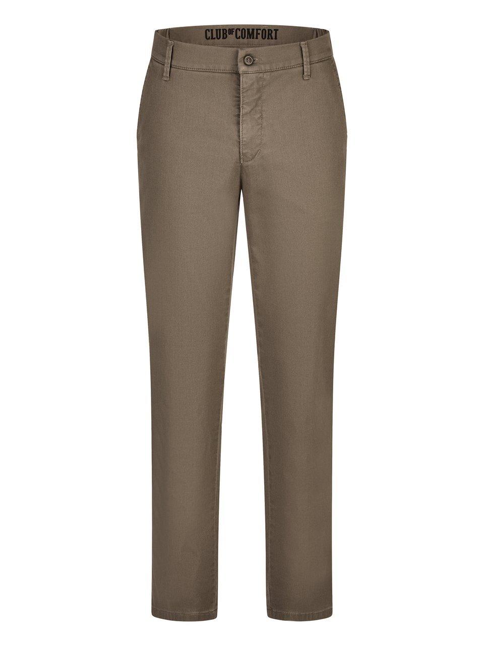 Flatfront-Hose Slim Fit CLUB OF COMFORT beige