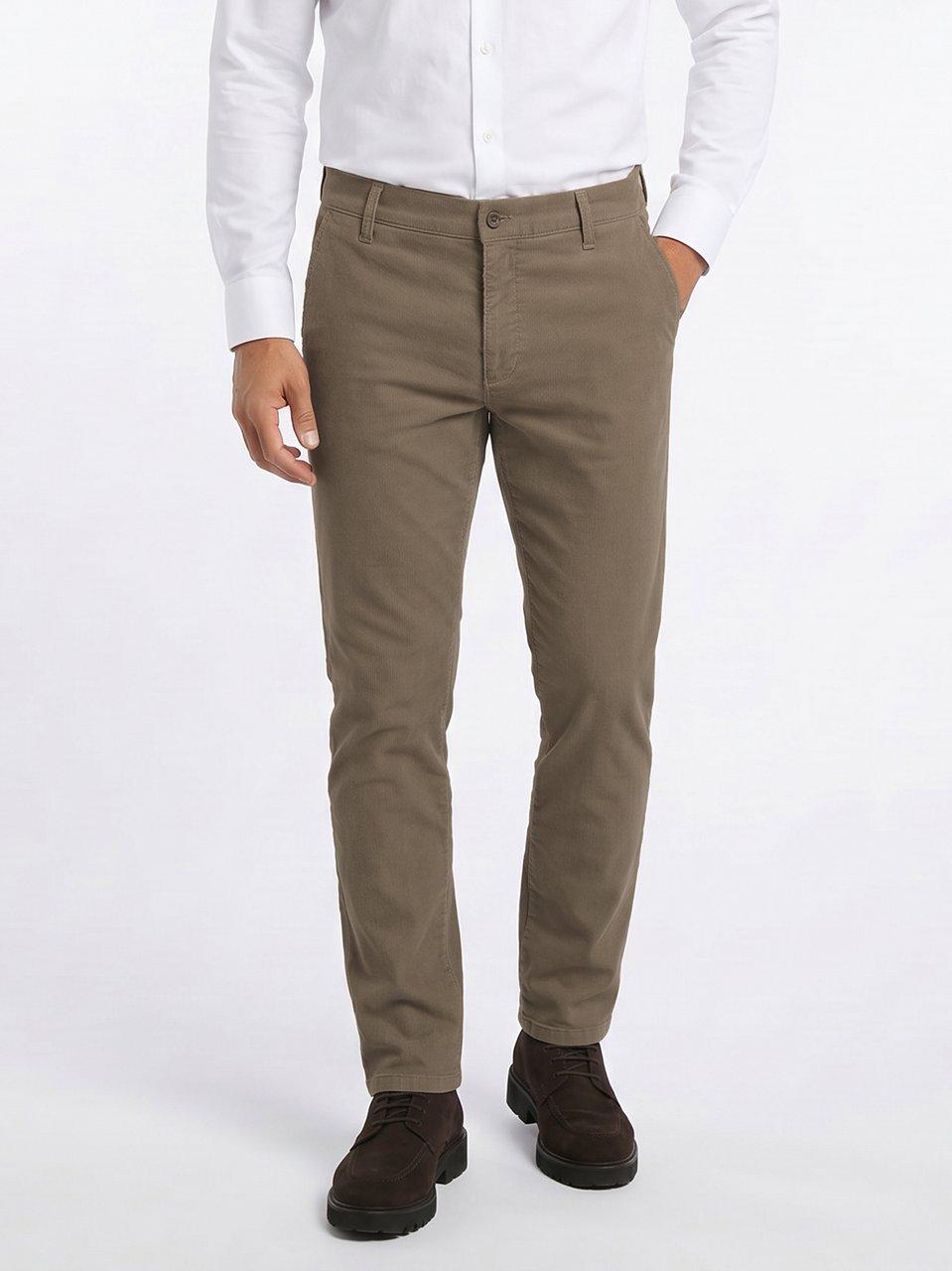 CLUB OF COMFORT - Flatfrontbroek Slim Fit