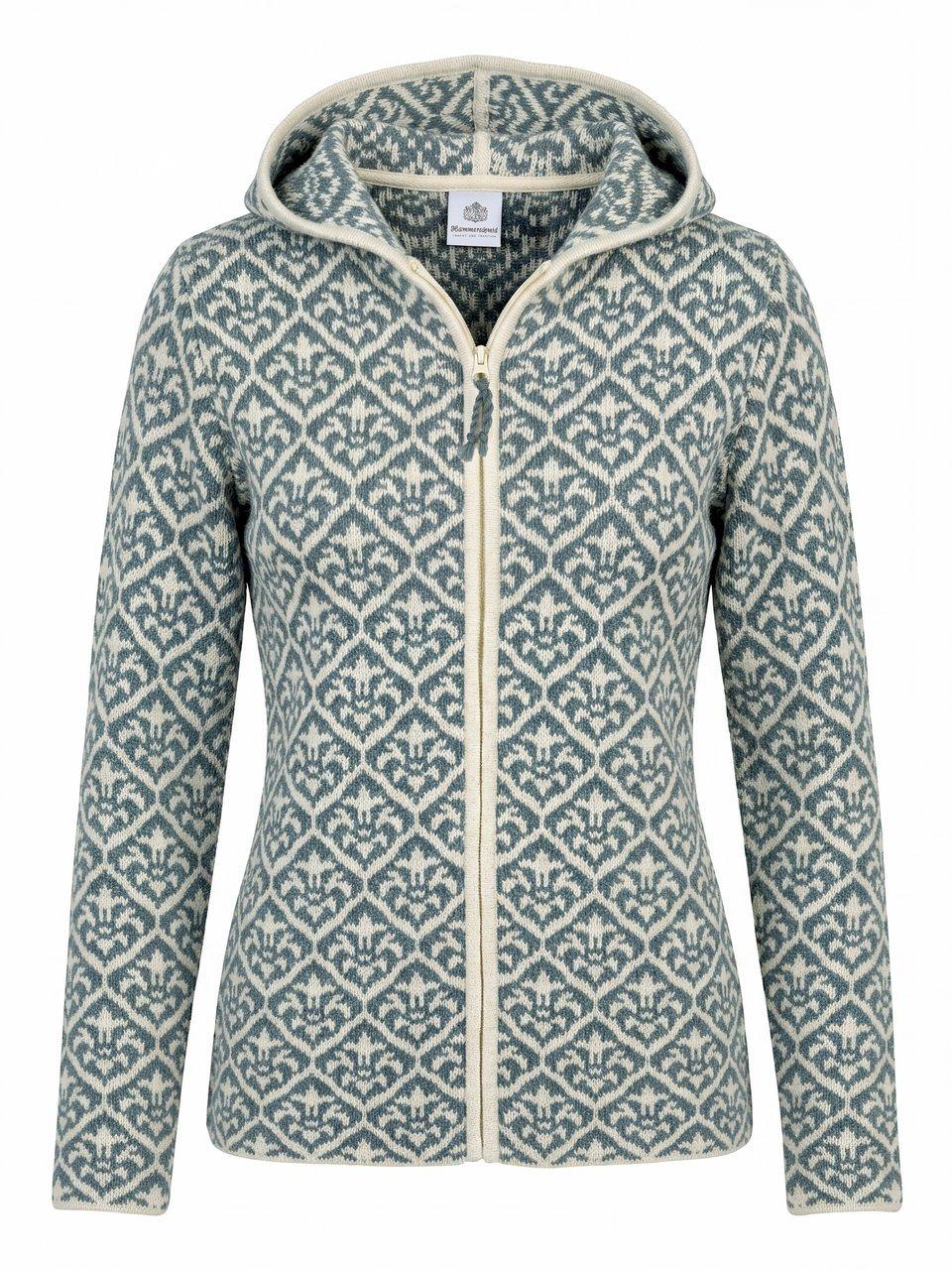 Strickjacke Hammerschmid weiss