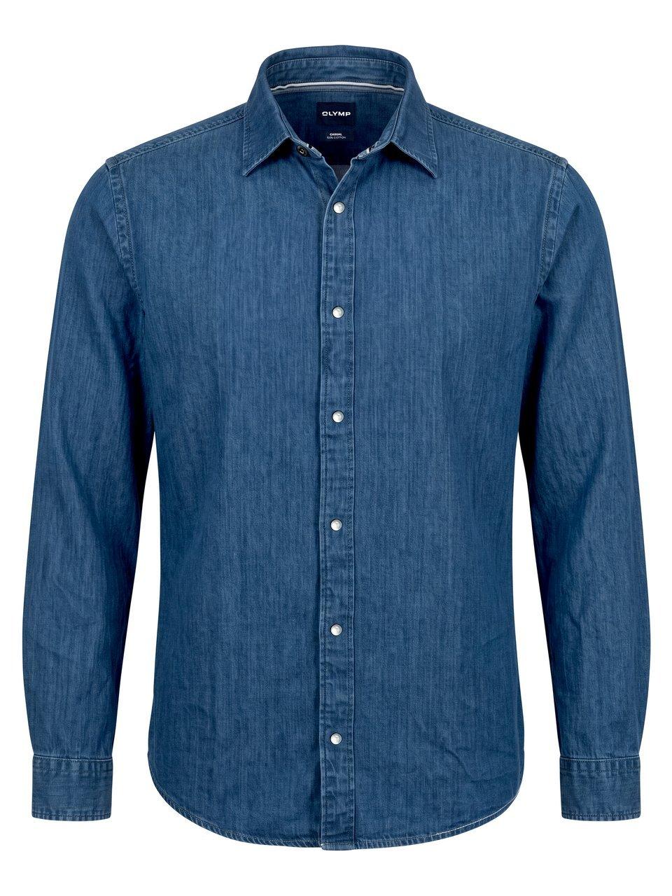Jeans-Hemd Regular Fit Olymp denim