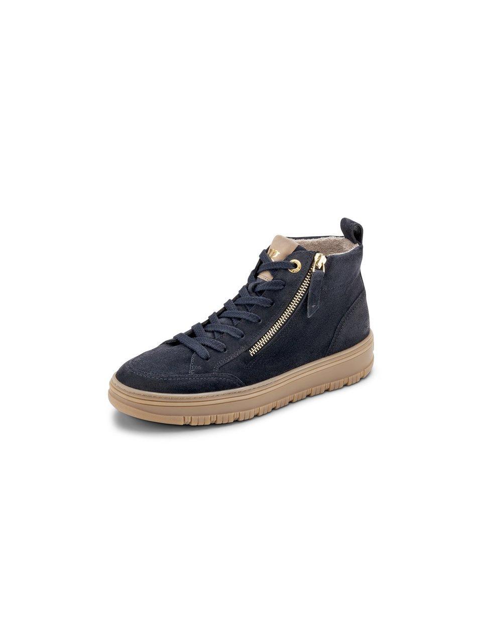 Paul Green - Enkelhoge sneakers van rundnappaleer