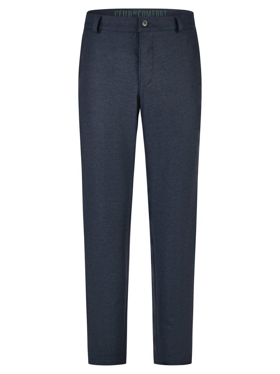 Jersey-Flatfront-Hose CLUB OF COMFORT blau