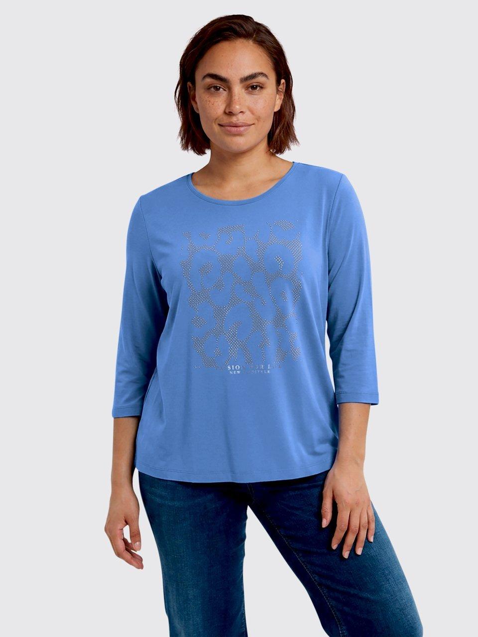 Via Appia Due - Rundhals-Shirt mit 3/4-Arm