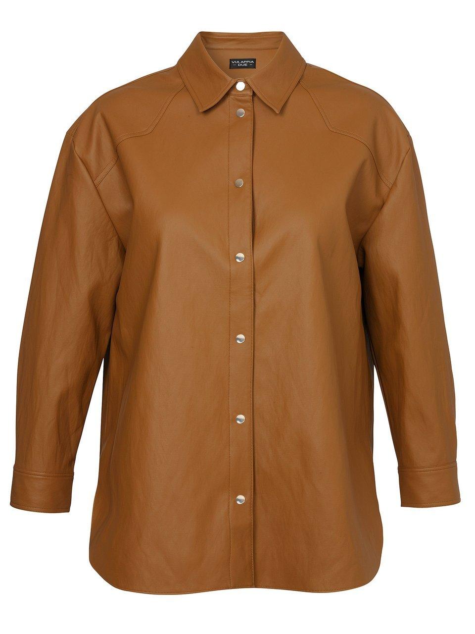 Long-Bluse Via Appia Due braun