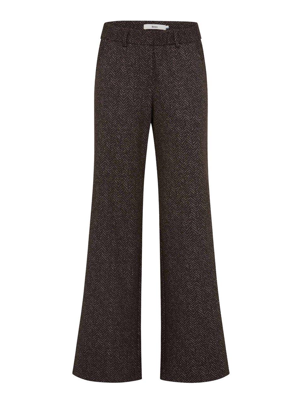 Wide Fit-Hose Brax braun