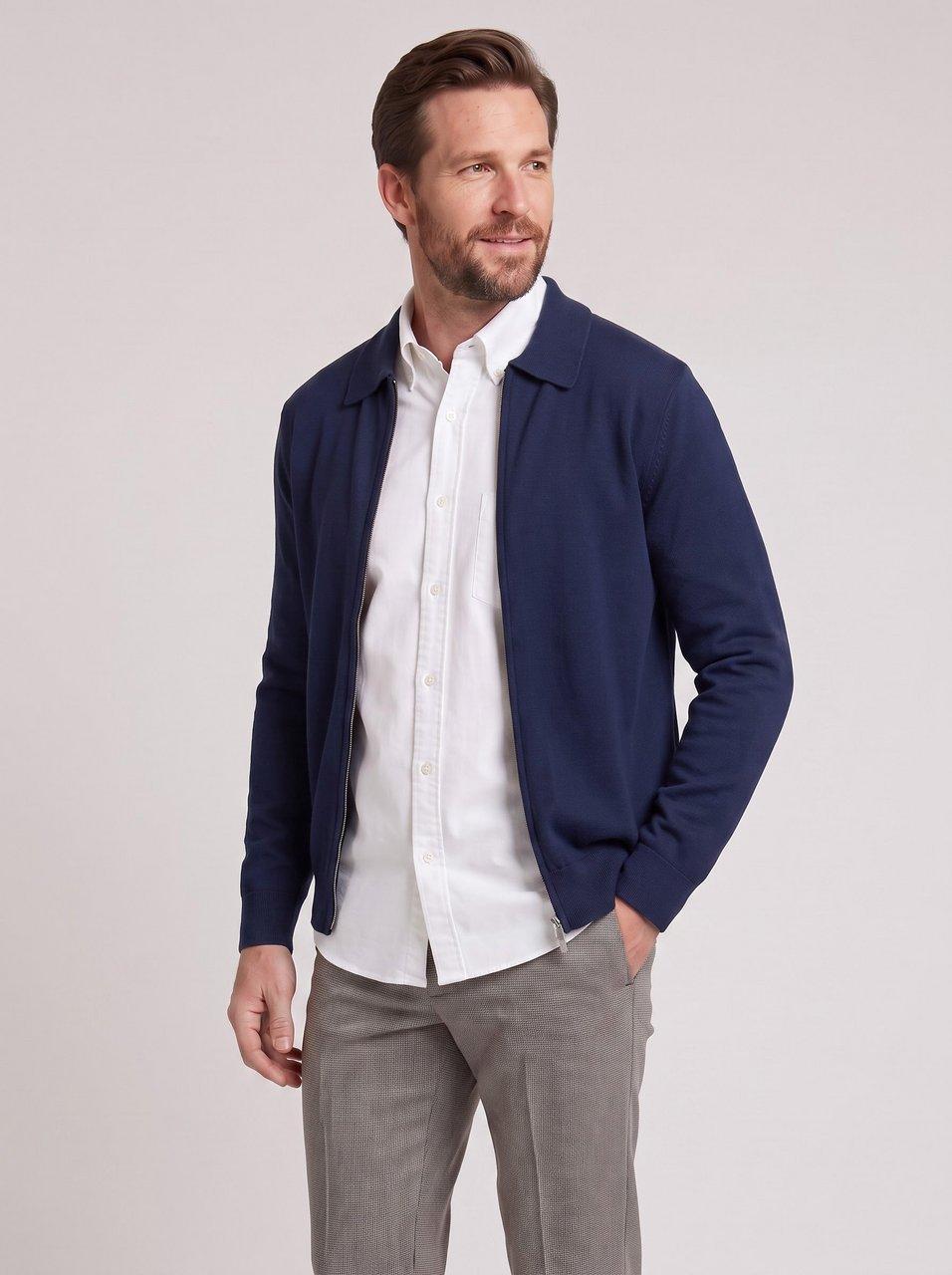 Louis Sayn - Polo-Strickjacke