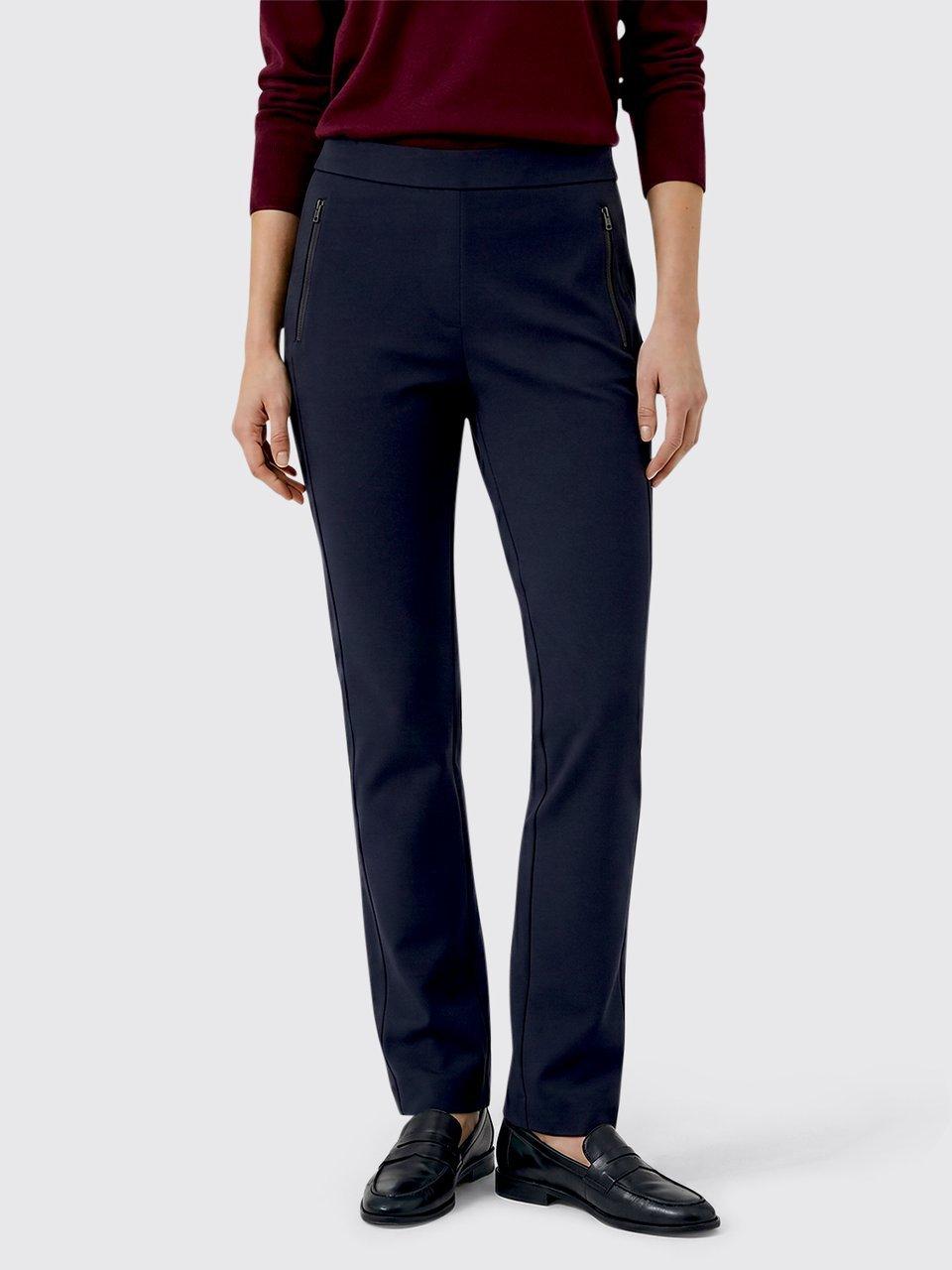 Peter Hahn - Knöchellange Slim Fit-Jersey-Hose