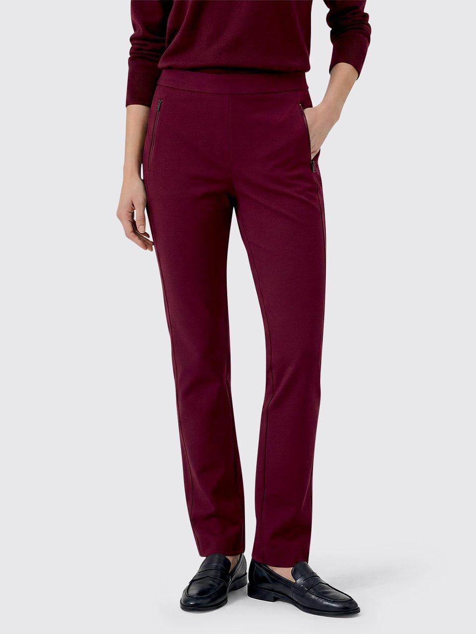 Peter Hahn - Knöchellange Slim Fit-Jersey-Hose