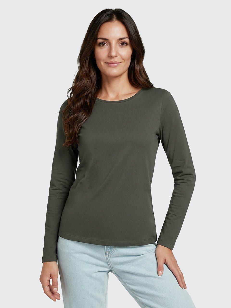 Efixelle - Shirt van 100% katoen met lange mouwen