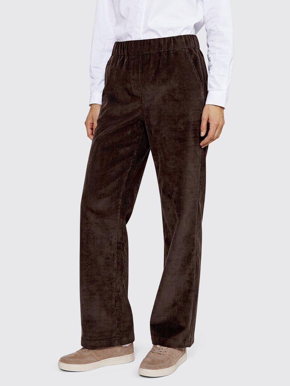 Mac - Wide Fit-breedribcord-broek