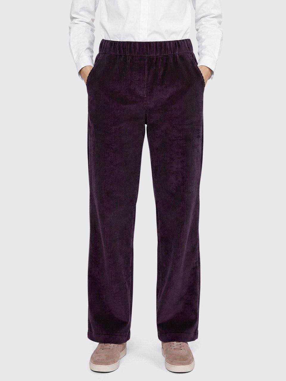 Mac - Wide Fit-breedribcord-broek