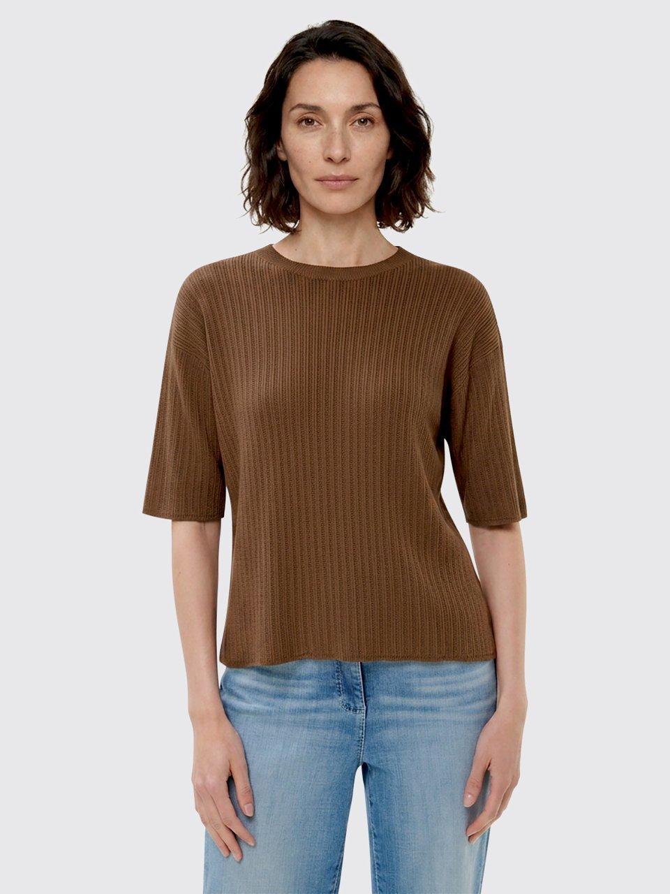 Peter Hahn - Rundhals-Pullover aus 100% SUPIMA-Baumwolle