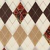 bruin/crème/multicolour-130959