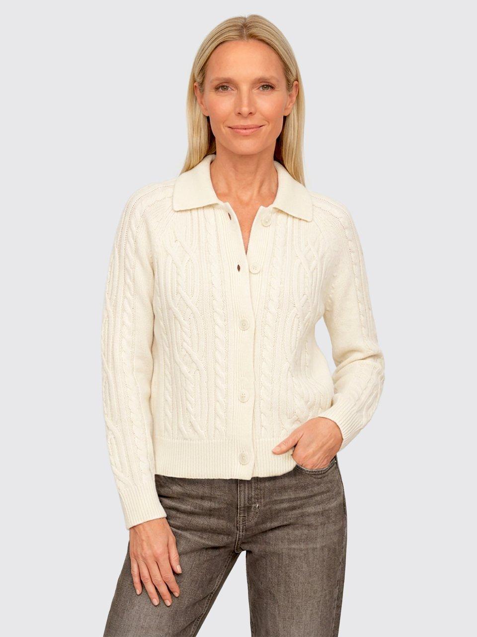 Peter Hahn - Polo-Strickjacke
