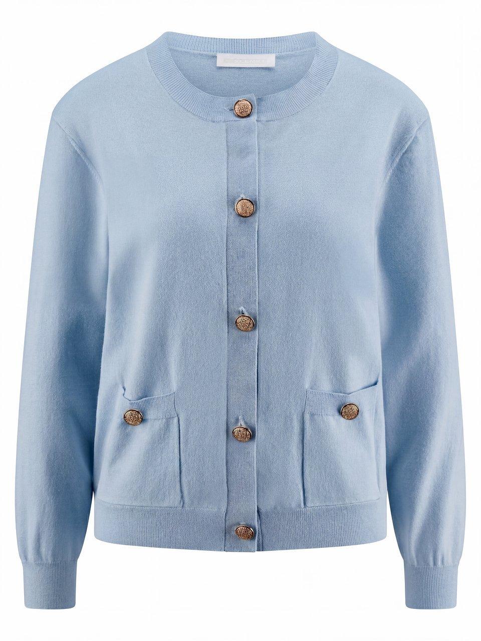 Strickjacke St. Emile blau