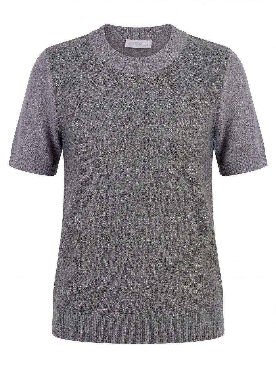 Rundhals-Pullover St. Emile grau
