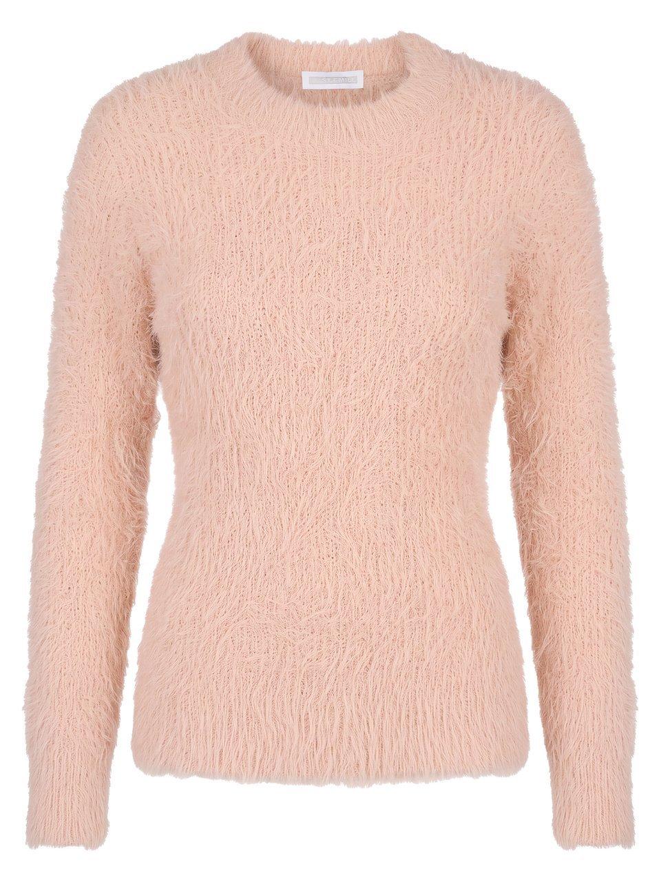 Rundhals-Pullover St. Emile rosé