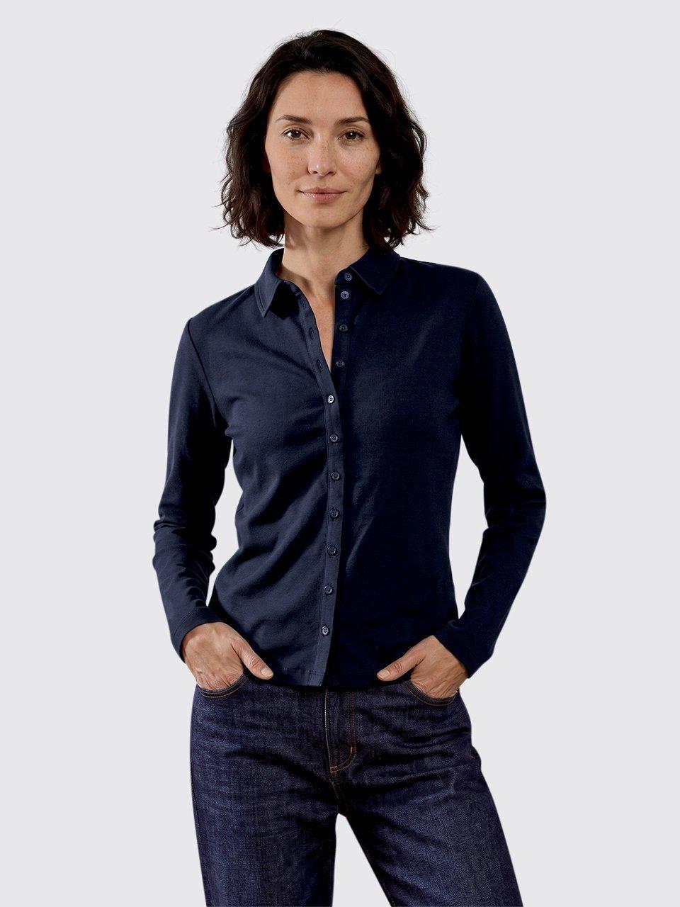 Peter Hahn - Polo-Jersey-Bluse