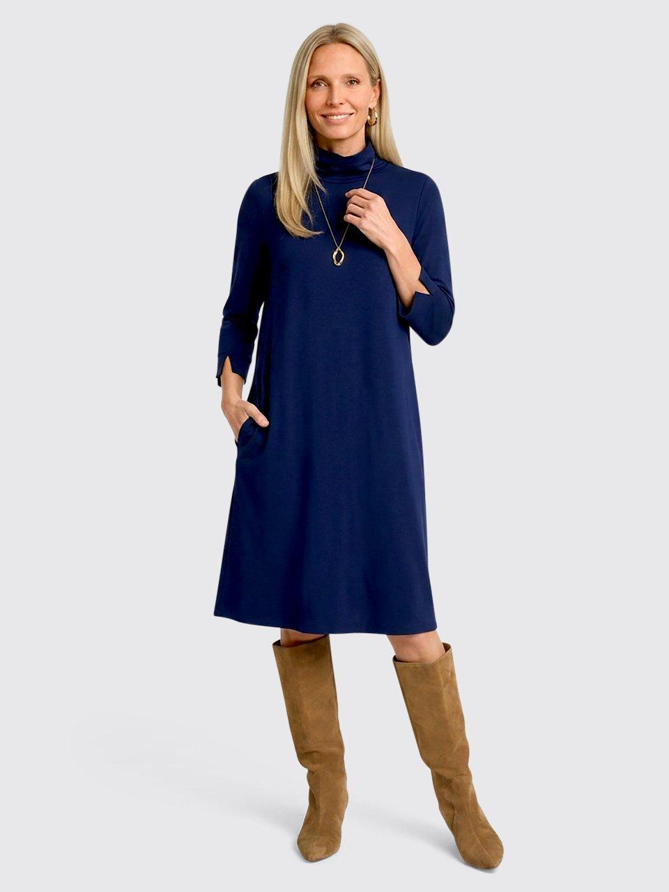 Peter Hahn - Jersey-Kleid mit 3/4-Arm