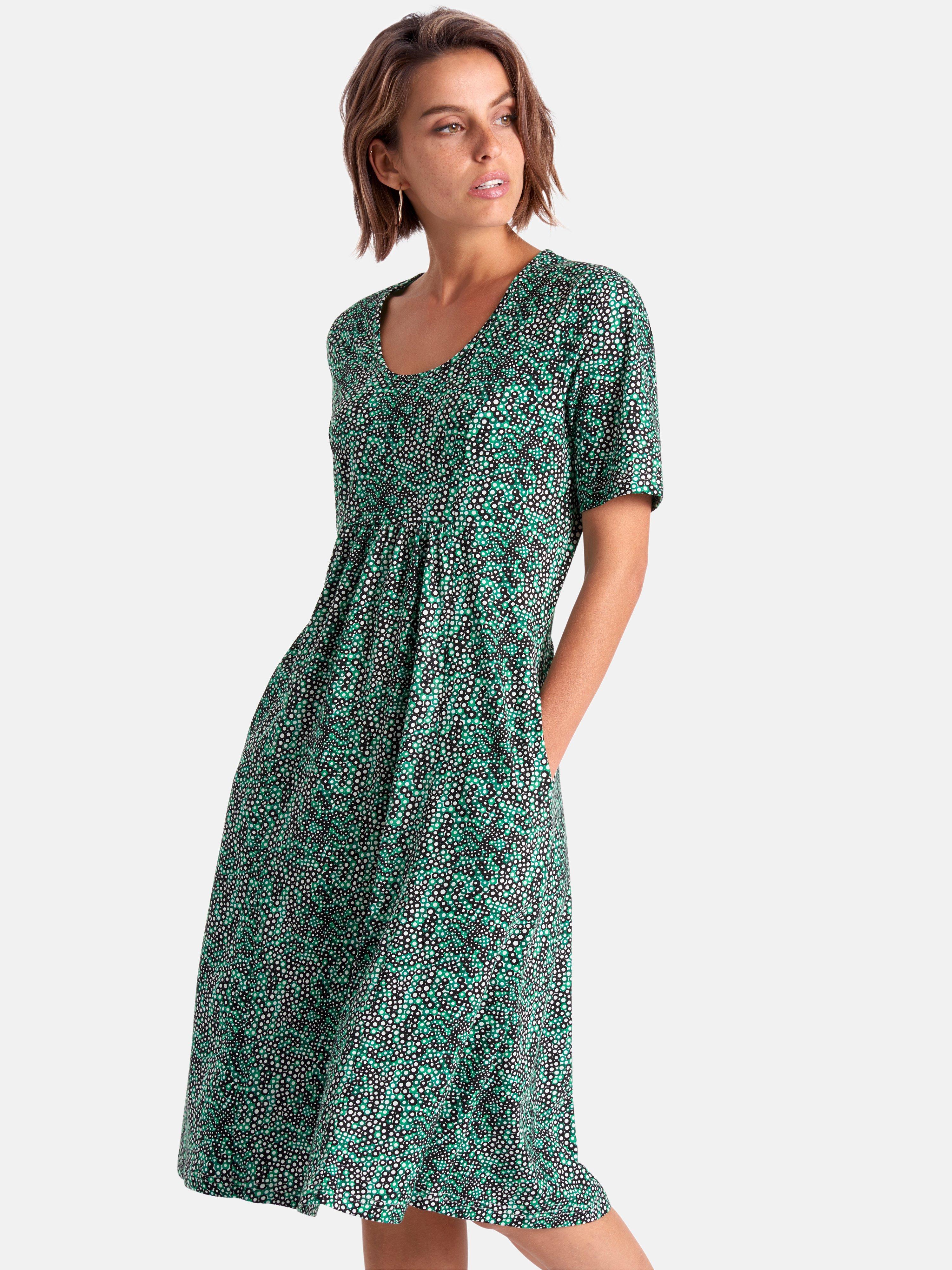 Green Cotton - Kleid Selma mit 1/2-Arm aus 100% Baumwolle