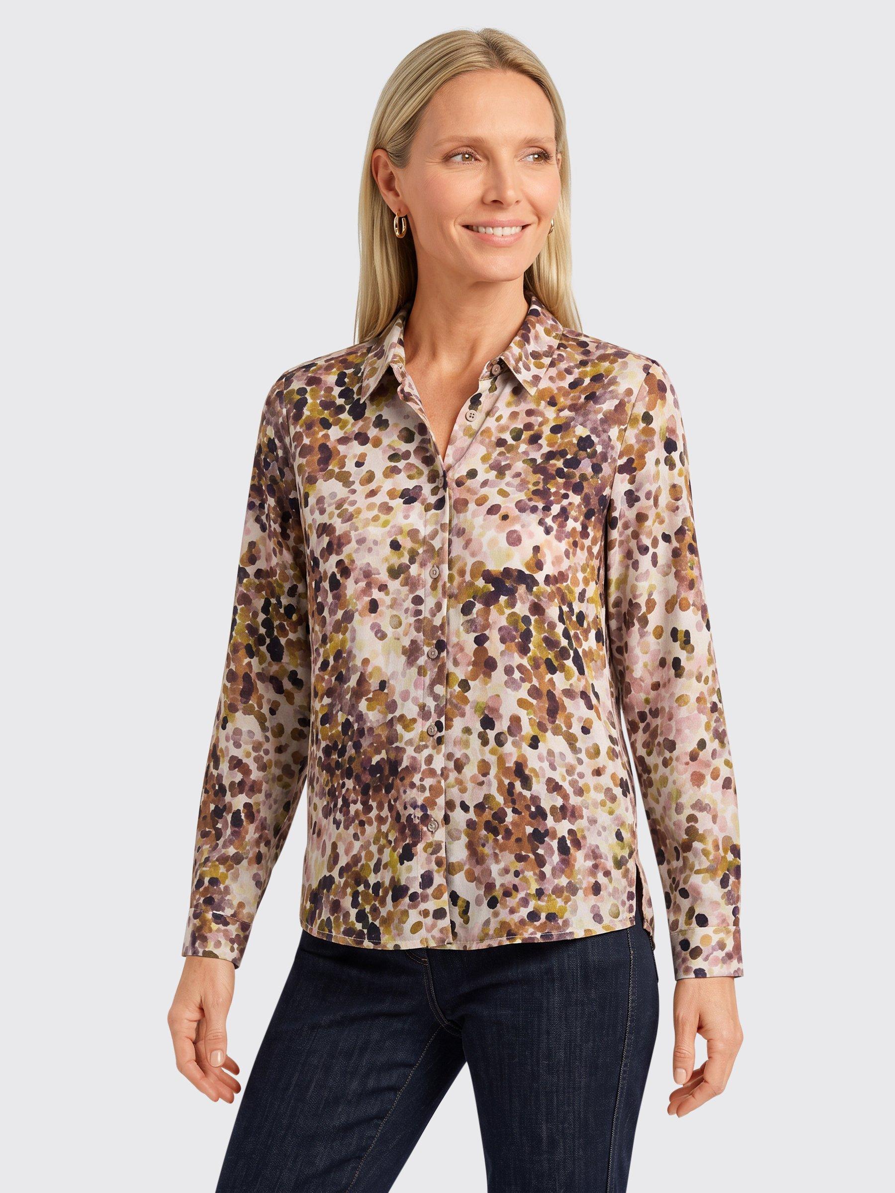 Peter Hahn - Blouse met lange mouwen