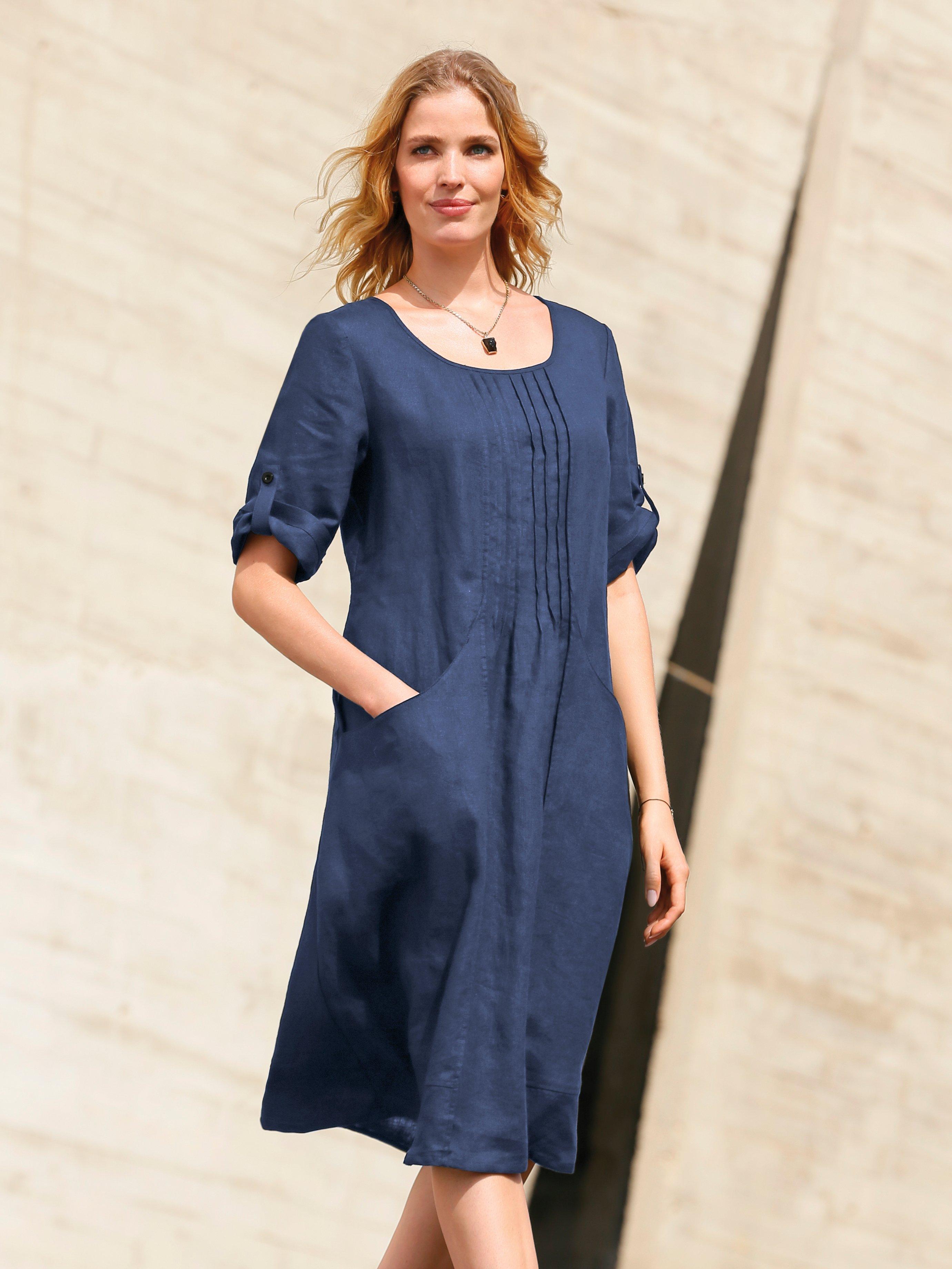 Anna Aura - Kleid aus 100% Leinen mit 3/4-Arm