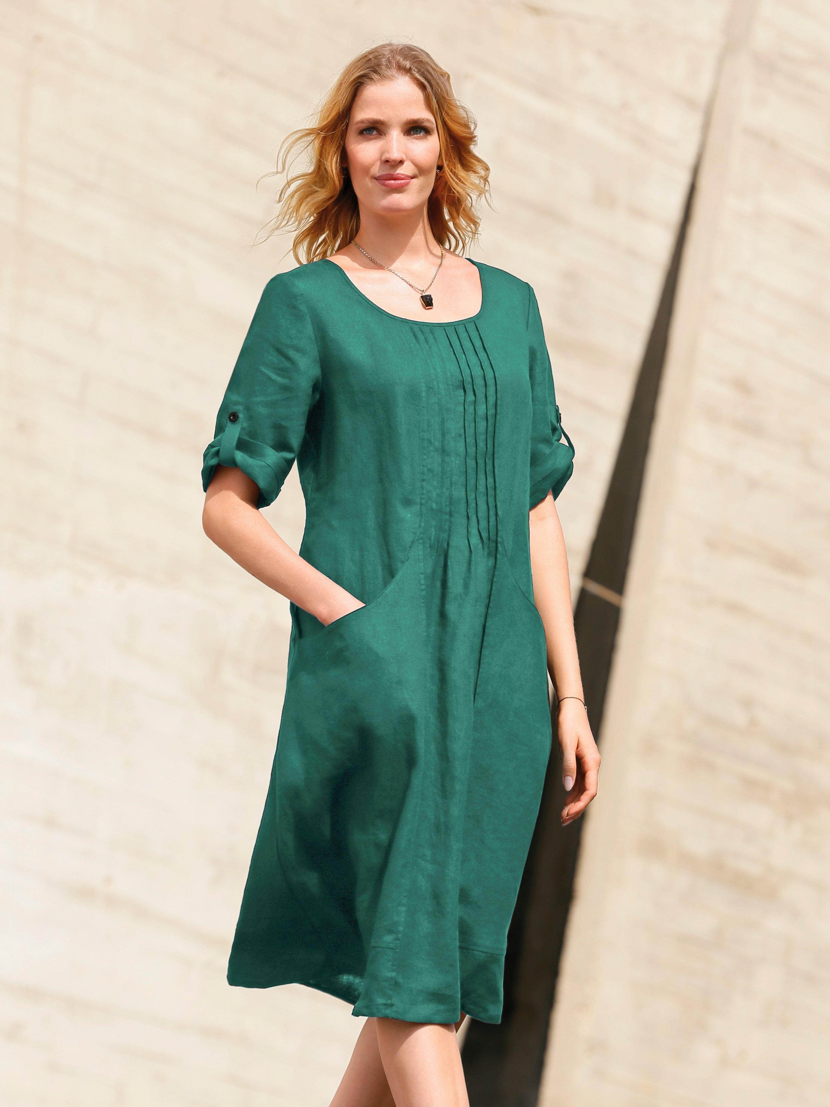 Anna Aura - Kleid aus 100% Leinen mit 3/4-Arm