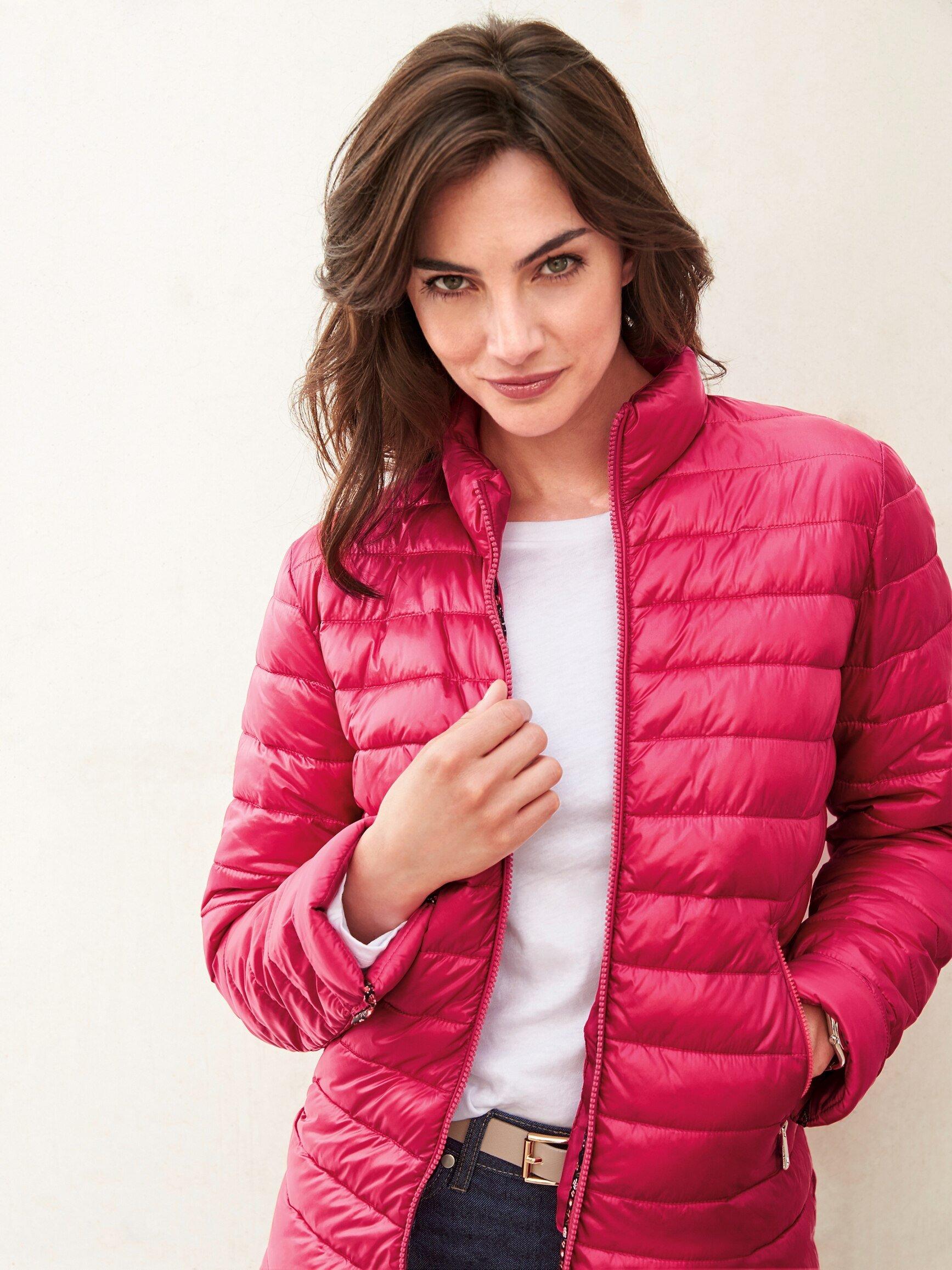 Gerry Weber Edition - Quilted jacket - raspberry