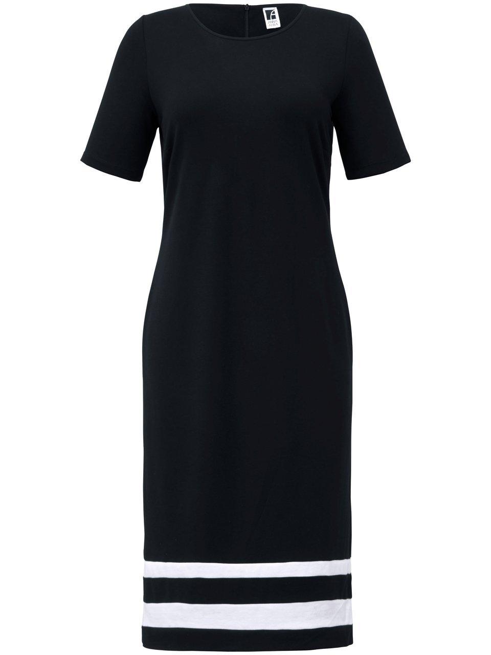 Jersey jurk in kokerstijl Van Anna Aura zwart